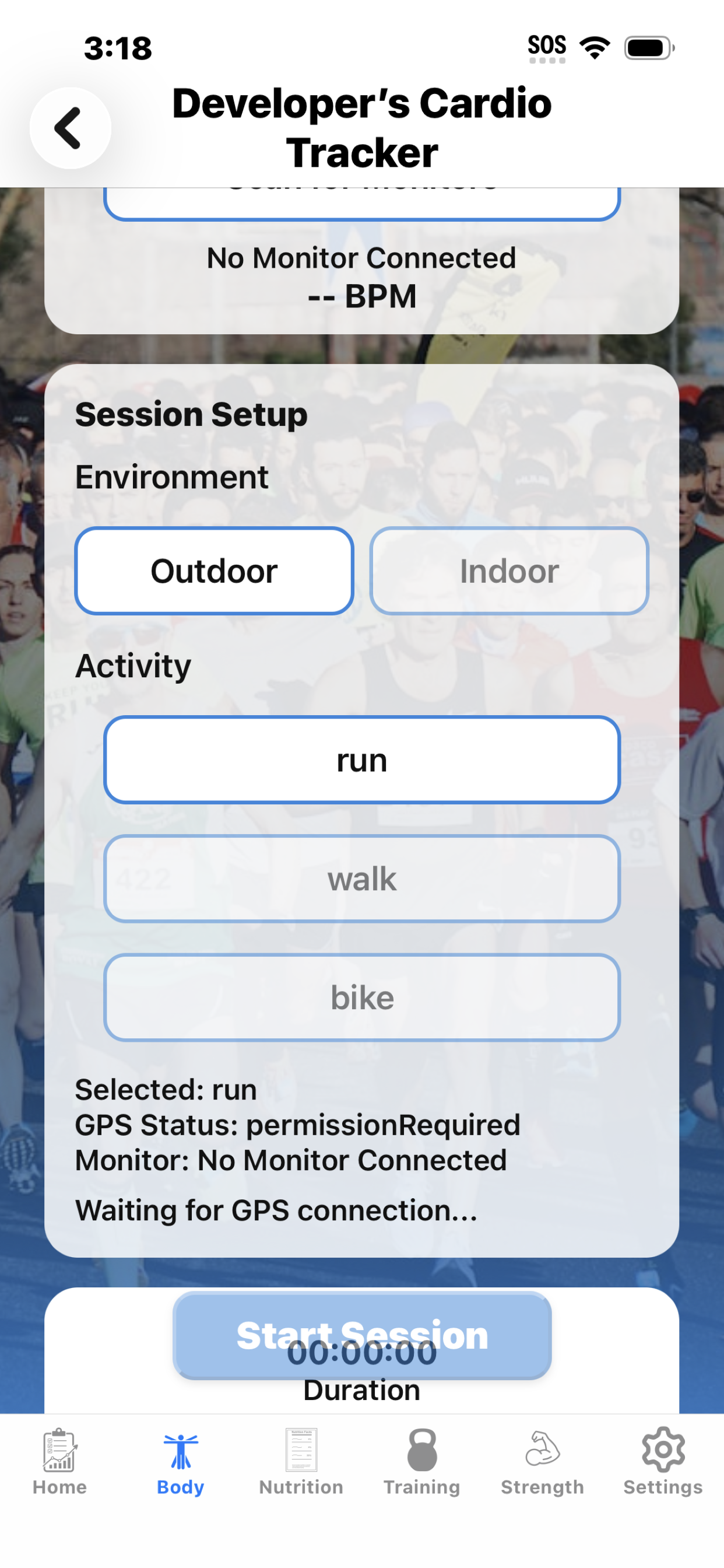 Cardio Tracker
